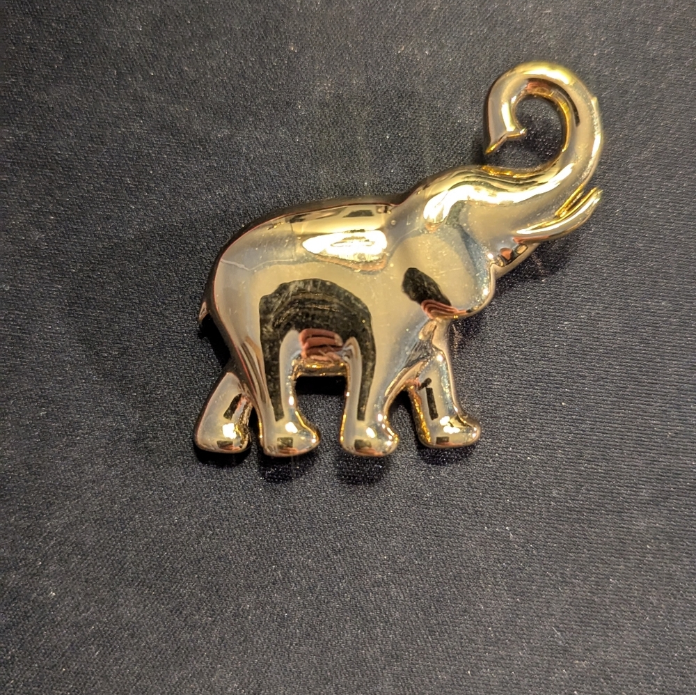 D'Orlan Elephant Brooch